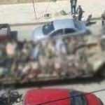 Afrin'de TIR dorsesinde teşhir etmişlerdi! B&uuml;y&uuml;k katliamın faillerinden &uuml;&ccedil;&uuml; yakalandı