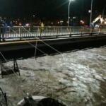 Alaplı K&ouml;pr&uuml;s&uuml; yaya ve ara&ccedil; ge&ccedil;işine kapatıldı