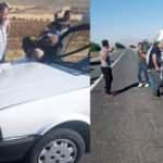 Elazığ&rsquo;da karşıdan karşıya ge&ccedil;mek isterken araba &ccedil;arptı 