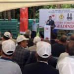 Erzurum'da çiftçilere 3 bin 800 içme suyu teknesi desteği