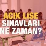 MEB AÖL sınav takvimi! 3. dönem Açık Lise sınavları hangi gün saat kaçta yapılacak?