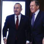 Çavuşoğlu Lavrov'la 'Ukrayna ve Karadeniz'i görüştü