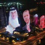 15 Temmuz'un 6. yılında Katar ve Türk bayraklarıyla aydınlatıldı