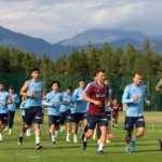 Trabzonspor'un sabah antrenmanı tempolu ve sert geçti