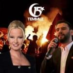 Ünlülerden 15 Temmuz paylaşımları: Hain darbe girişimini unutmadılar...