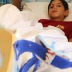 10 yaşındaki &ccedil;ocuğun kopan ayağı yerini dikildi