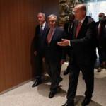 Guterres'ten dikkat çeken Erdoğan sözleri! Tarihi törene damga vurdu!