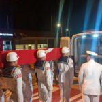 Şehit olan Piyade Teğmen Civelek'in naaşı Kocaeli'ye getirildi