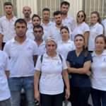 Tek mesajla işinden edilen İzmir BB &ccedil;alışanlarından protesto