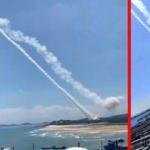 Çin füzeleri Tayvan karasularına düştü