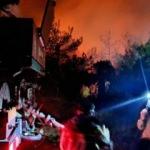 Soma'da orman yangınına havadan ve karadan m&uuml;dahale s&uuml;r&uuml;yor