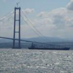 Ukrayna'dan yola &ccedil;ıkan Kuru y&uuml;k gemisi &lsquo;Razoni&rsquo; &Ccedil;anakkale Boğazı&rsquo;ndan ge&ccedil;ti