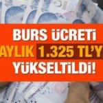 Öğrencilere müjdeli haber aylık burs ücreti 1.325 TL'ye yükseldi! Başvurular ne zaman?