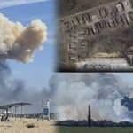 Rusya'ya Kırım'da ağır darbe: Rus üssünün görüntüleri yayınlandı