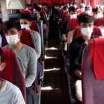 Edirne'de 110 afgan g&ouml;&ccedil;men, sınır dışı edilmek &uuml;zere istanbul'a g&ouml;nderildi