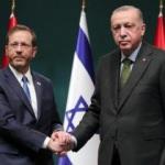 Cumhurbaşkanı Erdoğan, İsrailli mevkidaşı Herzog'la g&ouml;r&uuml;şt&uuml;