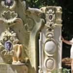 Kocaeli&rsquo;de mermer ustası kendisi i&ccedil;in mezar taşı yaptı,  g&ouml;ren tarihi eser zannediyor   