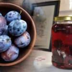 Kışlık mürdüm eriği kompostosu nasıl yapılır? Kavanozda erik kompostosu tarifi...