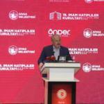 TBMM Başkanı Şentop: İmam hatipler milletin ihtiyacından doğdu