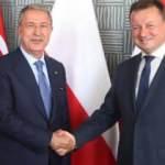 Bakan Hulusi Akar, Polonyalı mevkidaşı ile g&ouml;r&uuml;şt&uuml;
