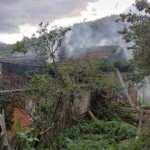 Bolu&rsquo;da yangın! 2 katlı ahşap ev kullanılamaz hale geldi