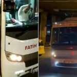 Yolda kalan yolcuları Beyoğlu, Kağıthane ve Fatih Belediyesi ara&ccedil;ları evlerine ulaştırdı