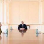 Aliyev, komutanlarla Ermenistan'ın provokasyonlarını g&ouml;r&uuml;şt&uuml;