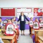 Eğitim şehri Gaziantep'in ilk ders zili heyecanına Başkan Fatma Şahin ortak oldu