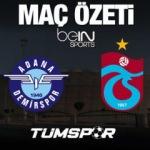 MAÇ ÖZETİ | Adana Demirspor 3-2 Trabzonspor (Goller, Asistler, Süper Lig)