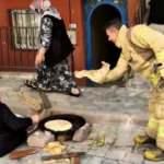 Yanlış ihbar bu sefer güldürdü! Yangına gidip, yağlı ekmekle döndüler