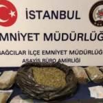 Bağcılar&rsquo;da uyuşturucu operasyonu: 7 kilo bonzai ele ge&ccedil;irildi