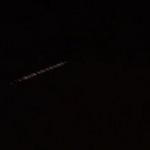 Elon Musk'ın Starlink uyduları semaları aydınlattı