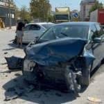 Kocaeli'de trafik kazasında 2 kardeş yaralandı