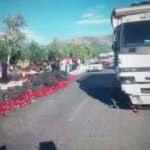 Isparta’da trafik kazası:2 yaralı