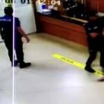 Kendisini dayaktan kurtaran polise kafa attı