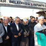Eski TBMM Başkanı Arın&ccedil;'ın ağabeyi son yolcuğuna uğurlandı