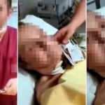 Hasta kadının y&uuml;z&uuml;ne para atan hastane g&ouml;revlilerinden skandal savunma