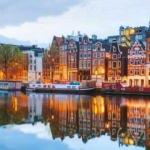 Amsterdam&rsquo;da kanal gezisi