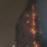 Kadık&ouml;y'de 24 katlı l&uuml;ks rezidansta yangın!