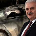 İşte Binali Yıldırım’ın kaza yaptığı arabanın görüntüsü
