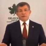Ahmet Davutoğlu'nun gafı gündeme bomba gibi düştü! Kestik dedikleri kısım internette...