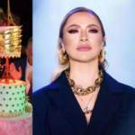 Hadise'nin pastasının fiyatı dudak uçuklattı! Adeta 37 yılın acısını çıkardı...