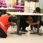 T&uuml;rkiye'de deprem tatbikatı yapıldı! Tatbikat anında yaşananlardan kareler