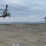 Gurur anı! TCG Anadolu'ya ilk helikopterler başarıyla iniş yaptı