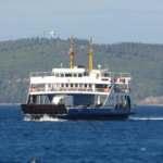 G&ouml;k&ccedil;eada ve Bozcaada feribot seferlerine 'olumsuz hava' engeli