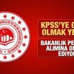KPSS'ye girmiş olmak yeterli! Bakanlık personel alımı yapıyor! Başvuru için bugün son gün