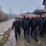 Boşnak N&uuml;fusun yoğun yaşadığı Novipazar'da sel felaketi