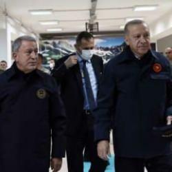 Cumhurbaşkanı Erdoğan sınırda görevli askerlere hitap etti