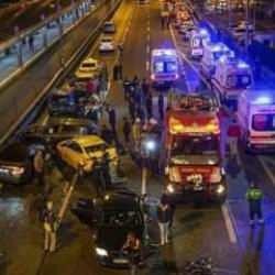 Son dakika: Mecidiyek&ouml;y'de 15 aracın karıştığı kaza: &Ccedil;ok sayıda yaralı var