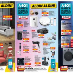 Bug&uuml;n A101'de hangi &uuml;r&uuml;nler indirimli? A101 15 Aralık Perşembe Akt&uuml;el Katalog Fiyatları!